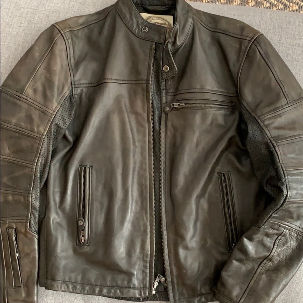 Roland Sands Design Co. Motorcycle leather jacket